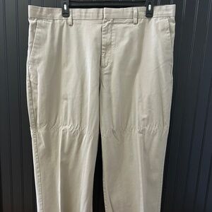 Croft & Barrow, 44x32, tan, dress pants